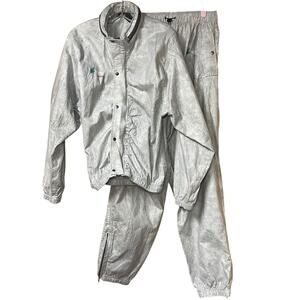 Frogg Toggs Waterproof Rain Suit Set Gray | Jacket + Pants | Packable Hood